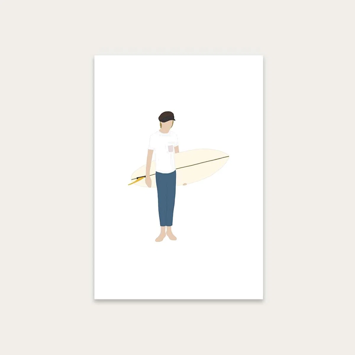 Little Single Art Print Unframed