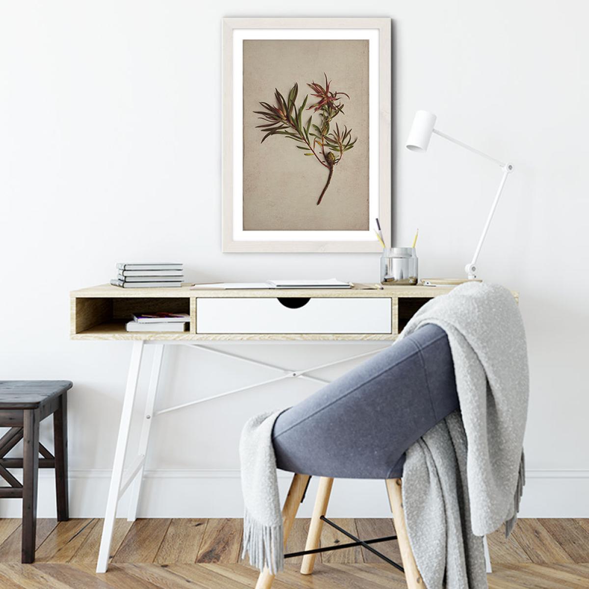 Fynbos 1 Art Print White Frame – image 6