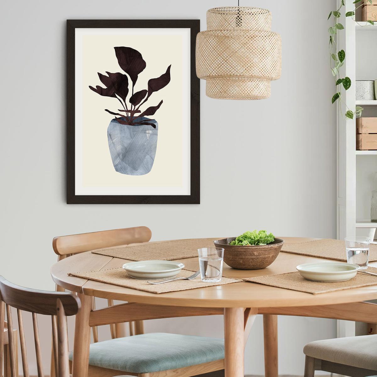 Country Plant Art Print Black Frame – image 9