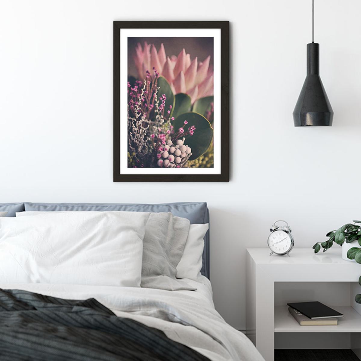 Warm Fynbos 2 Art Print Black Frame – image 4