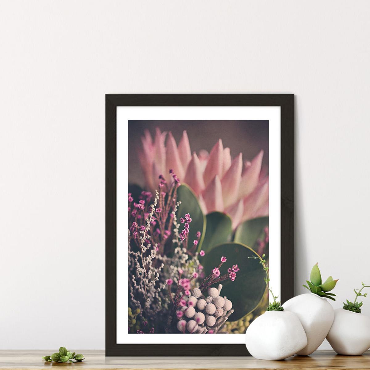 Warm Fynbos 2 Art Print Black Frame – image 7