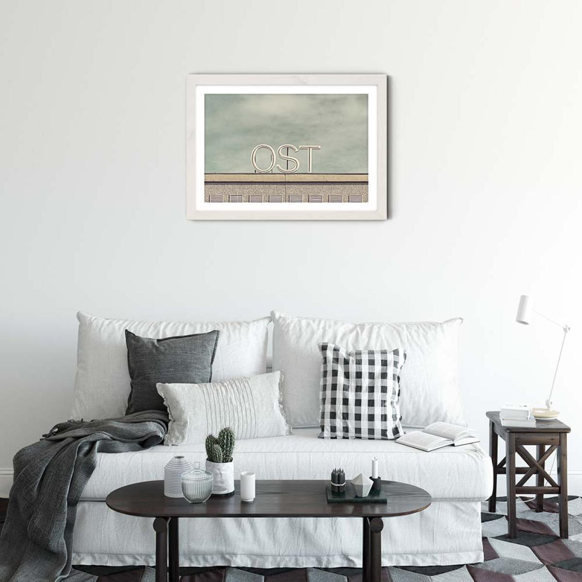 Ost Art Print White Frame – image 2