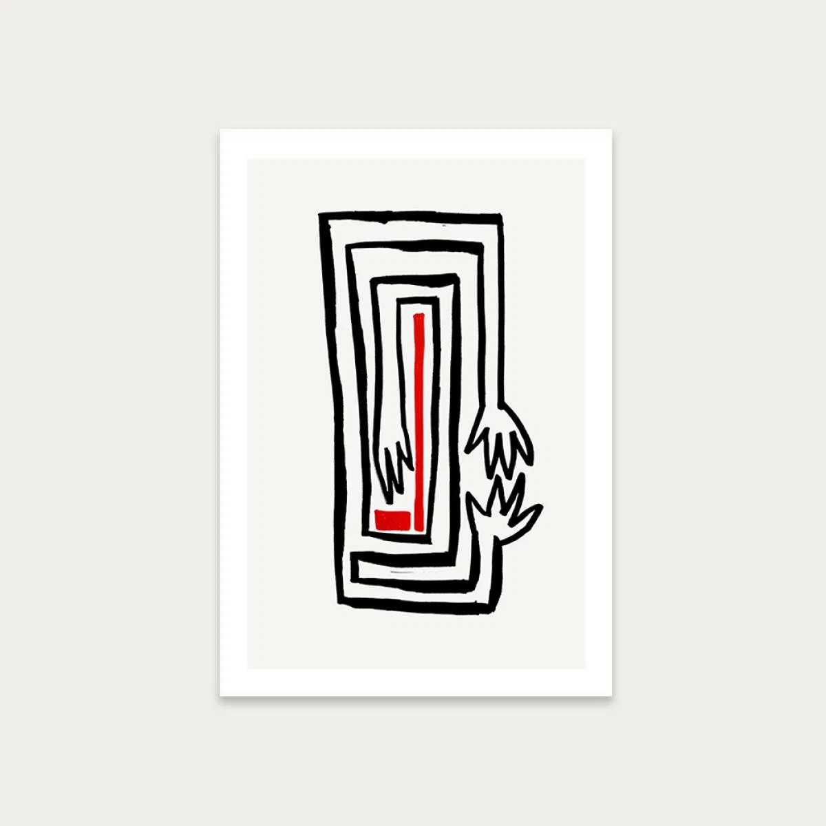 Hands III Art Print Unframed