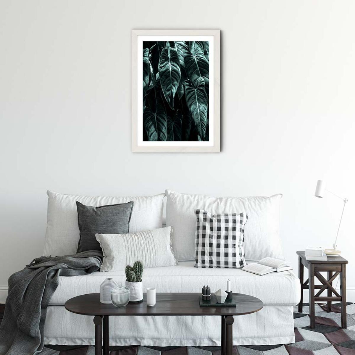 The Jungle Art Print White Frame – image 2