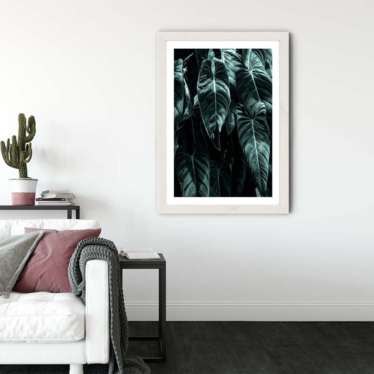 The Jungle Art Print White Frame – image 3