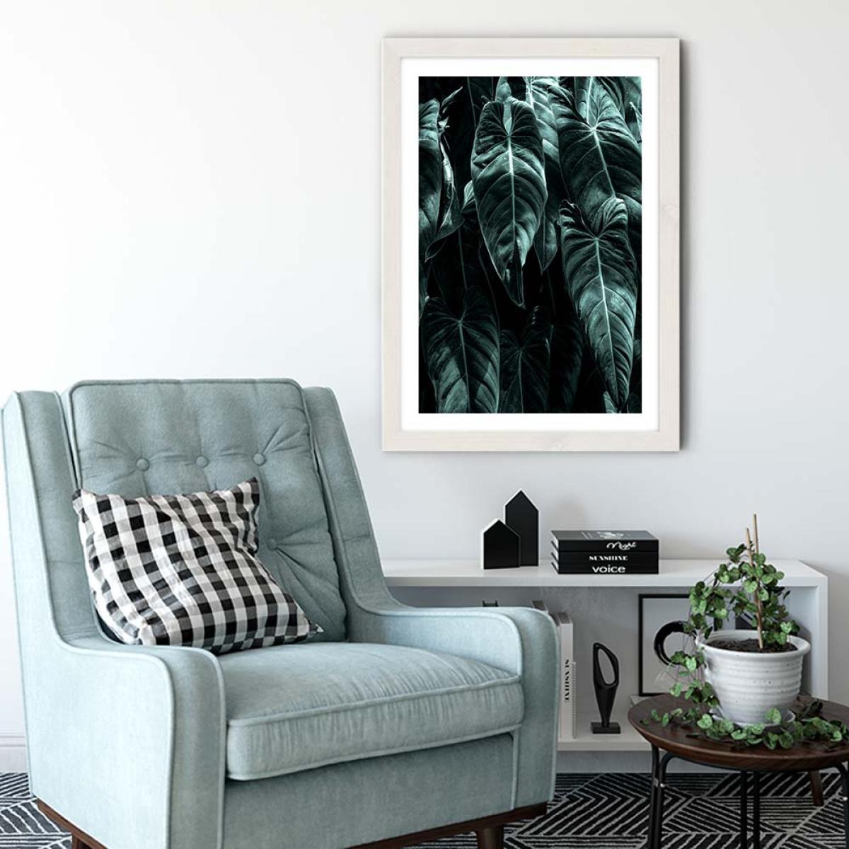 The Jungle Art Print White Frame – image 4