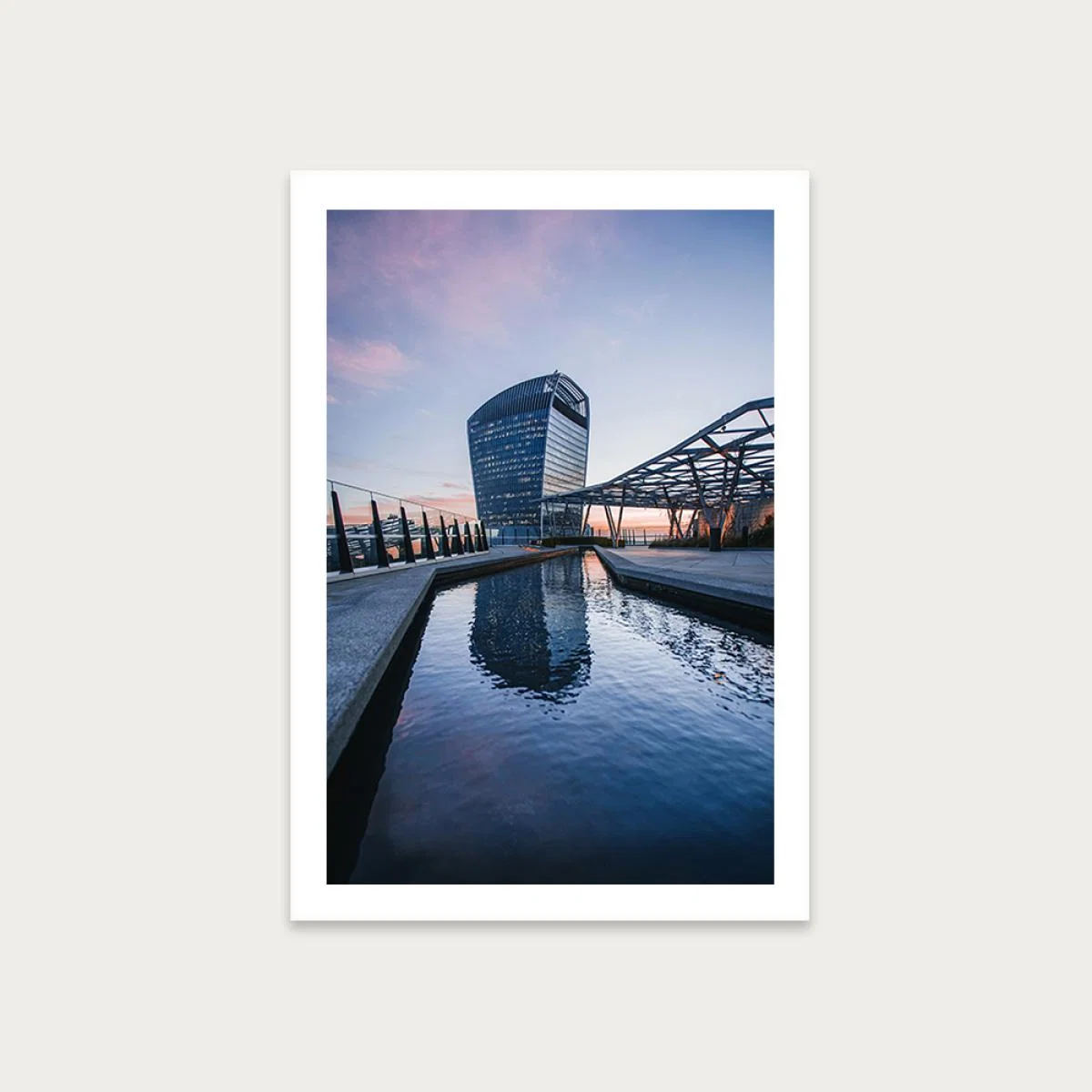 Rooftop Art Print Unframed