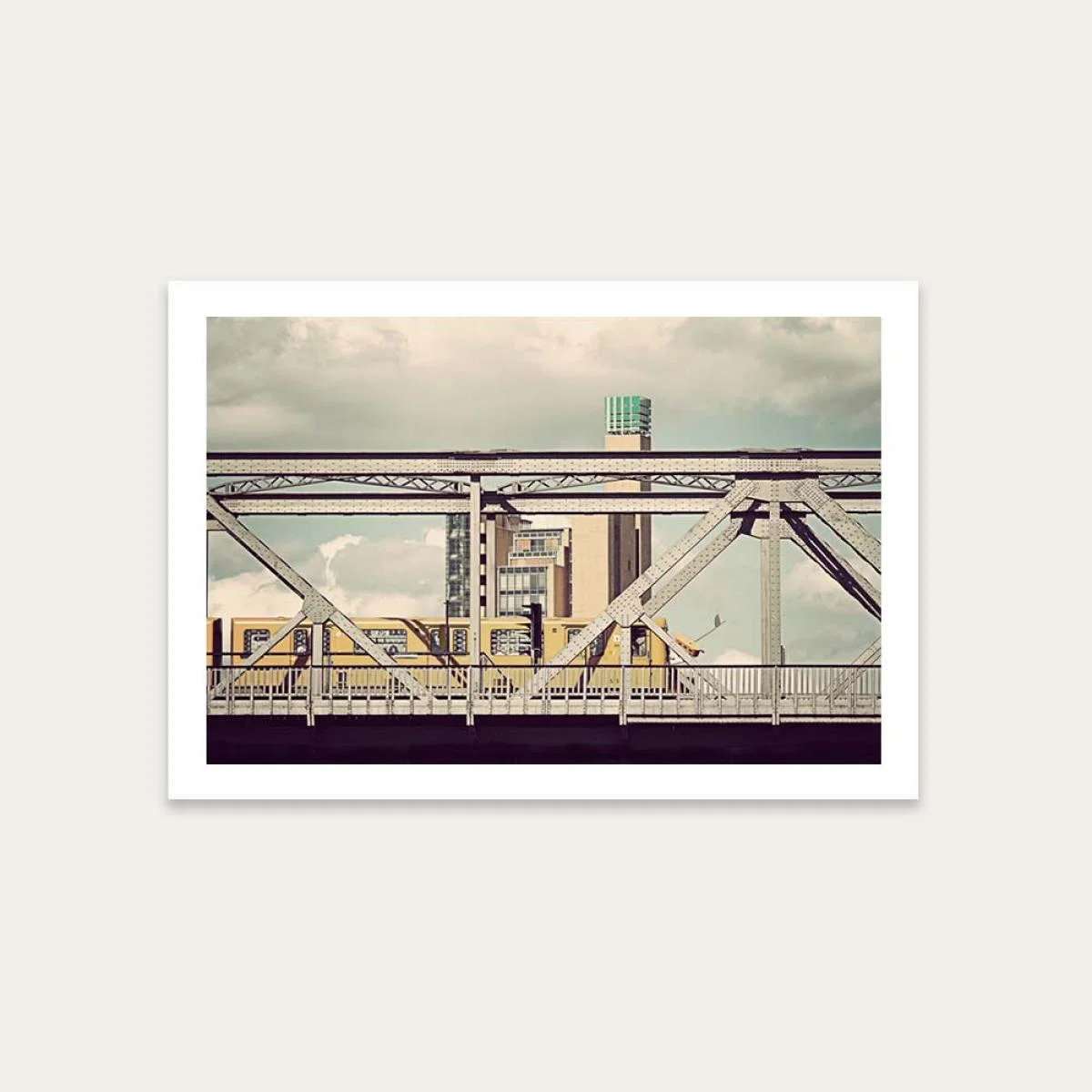 Gleisdreieck Art Print Unframed