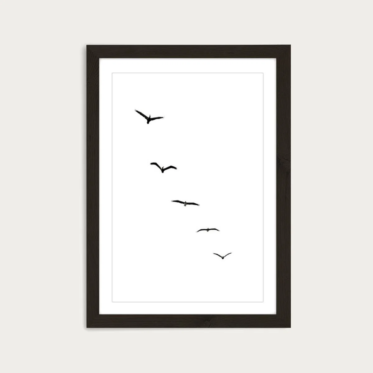 The Sky Art Print Black Frame – image 1