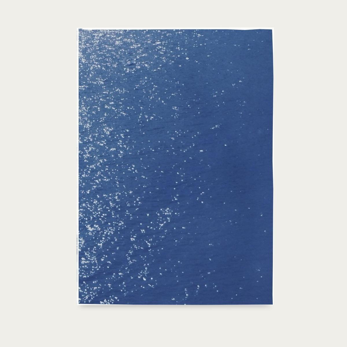 Splendorous Amalfi Coast Handmade Cyanotype Art Print – image 3