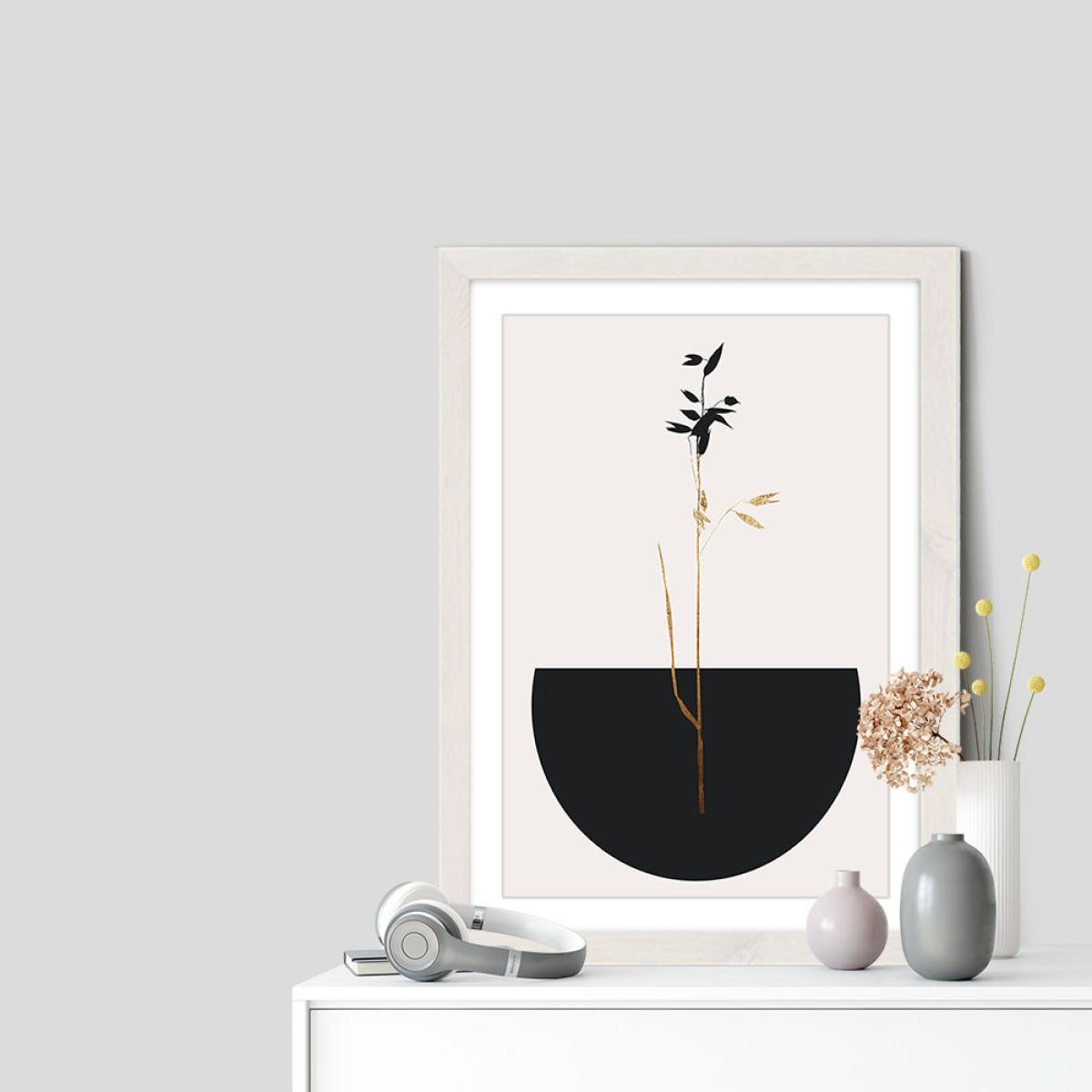 Planta Negra Art Print White Frame – image 6