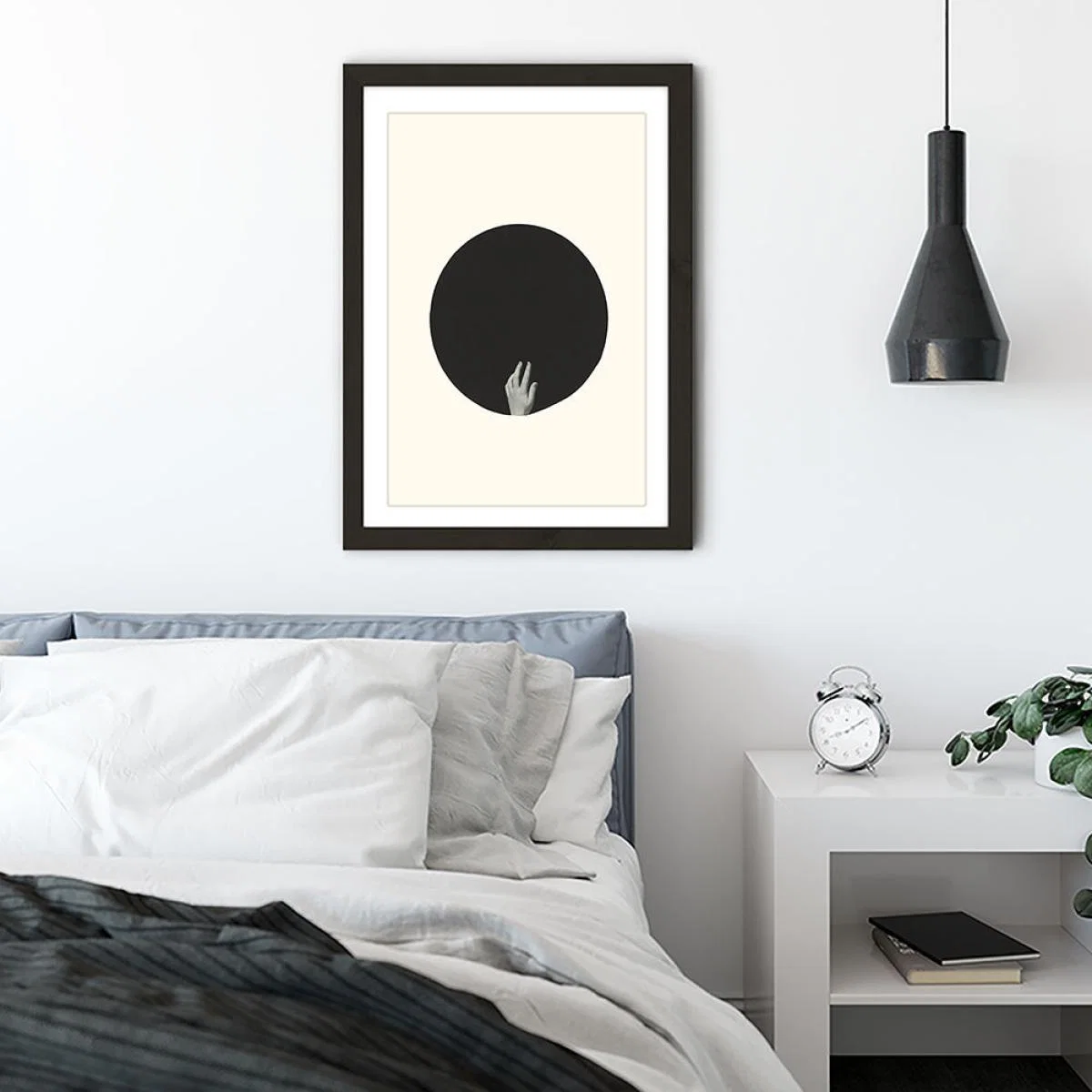 Touch Art Print Black Frame – image 4