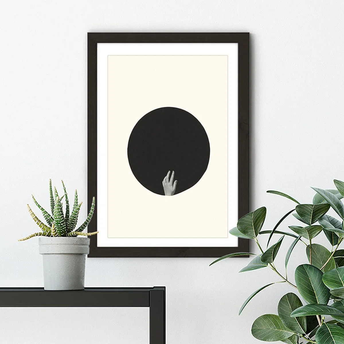 Touch Art Print Black Frame – image 5