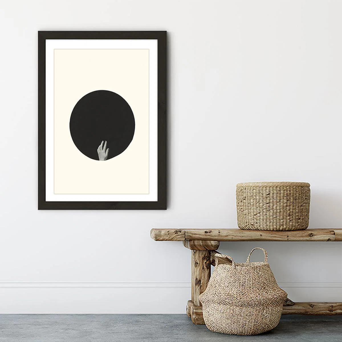 Touch Art Print Black Frame – image 6
