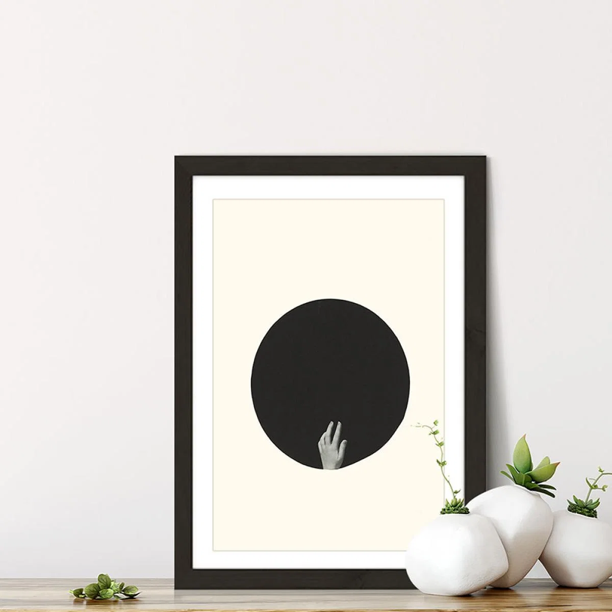 Touch Art Print Black Frame – image 7