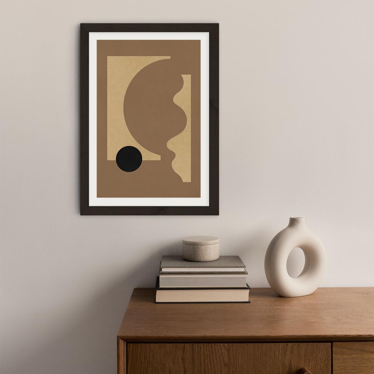 Totem 01 Art Print Black Frame – image 2