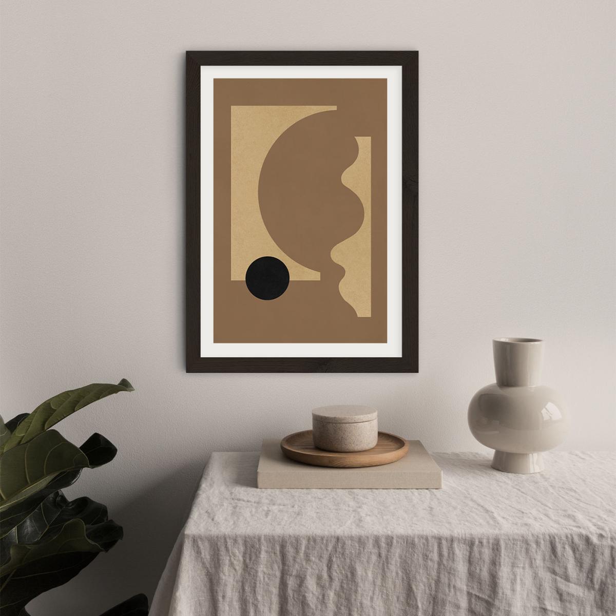 Totem 01 Art Print Black Frame – image 3