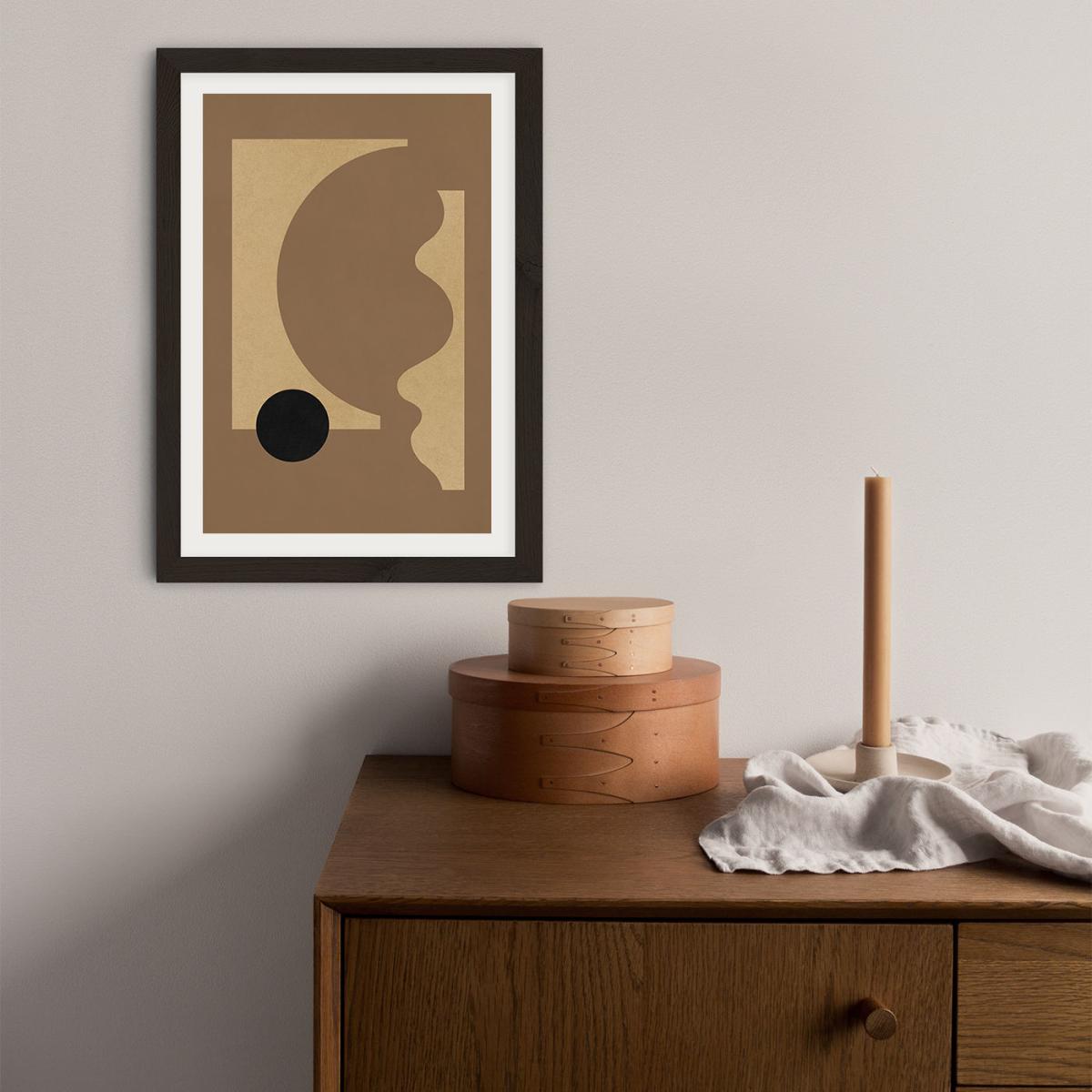 Totem 01 Art Print Black Frame – image 4