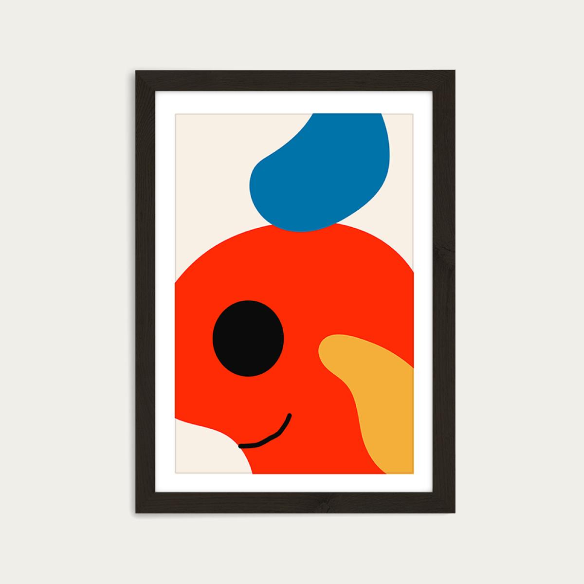 Le Filou Art Print Black Frame – image 1