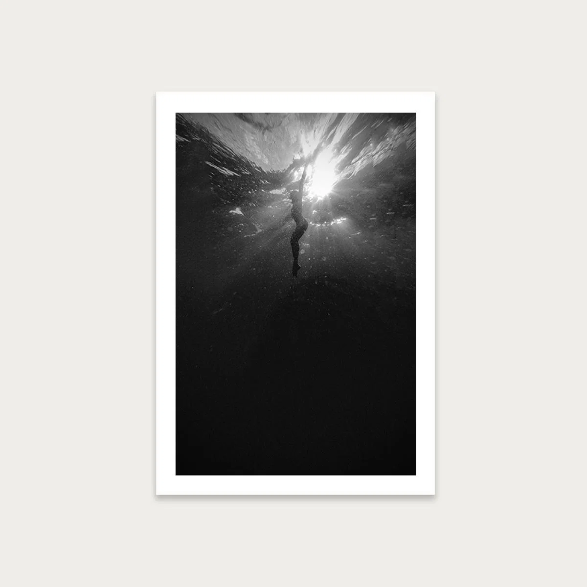 Diving Deep Art Print Unframed