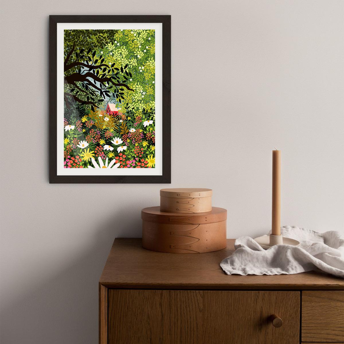 My Dream House Art Print Black Frame – image 2
