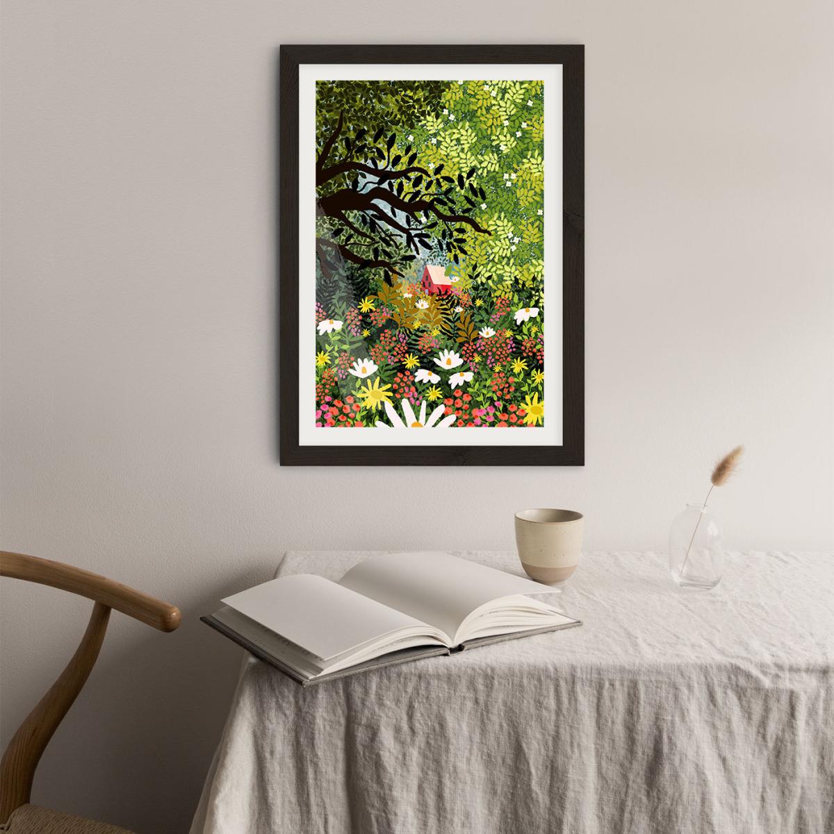 My Dream House Art Print Black Frame – image 3