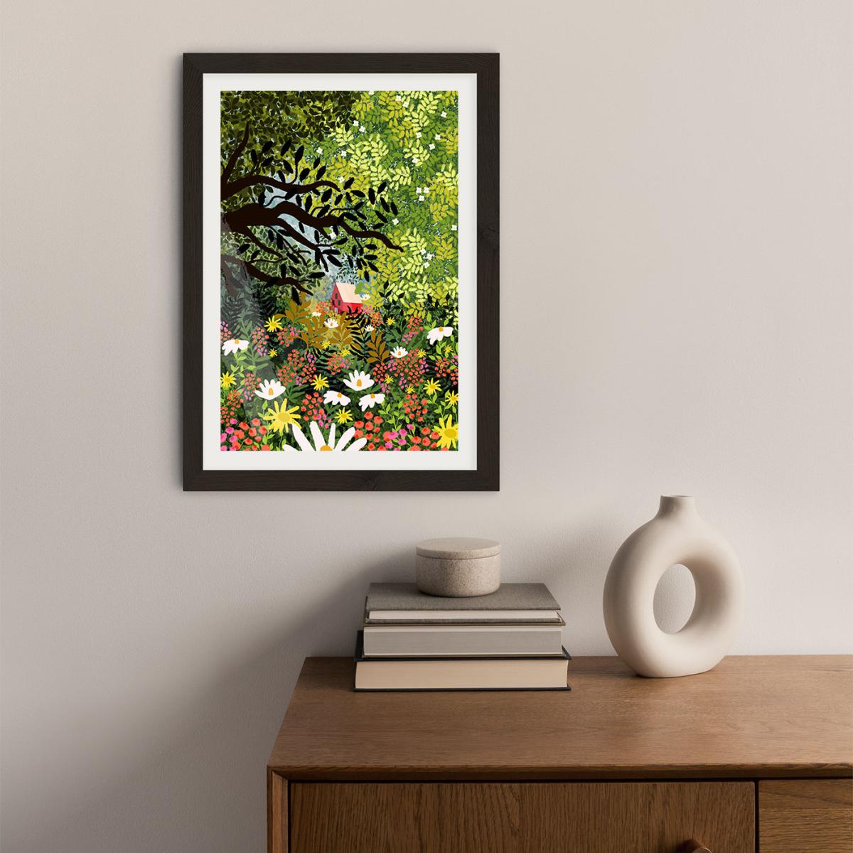 My Dream House Art Print Black Frame – image 4