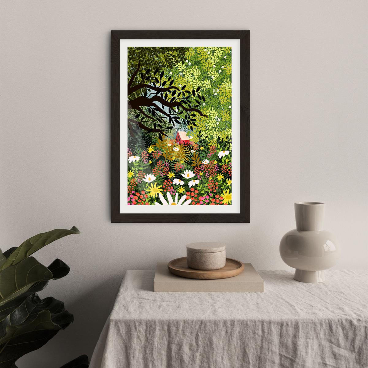 My Dream House Art Print Black Frame – image 5