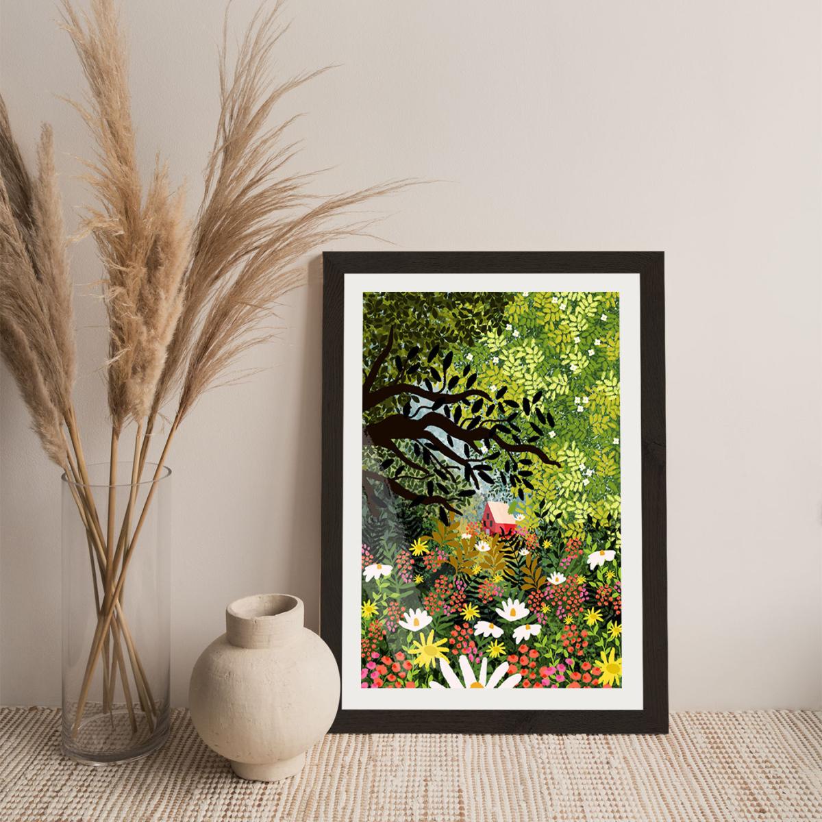 My Dream House Art Print Black Frame – image 6