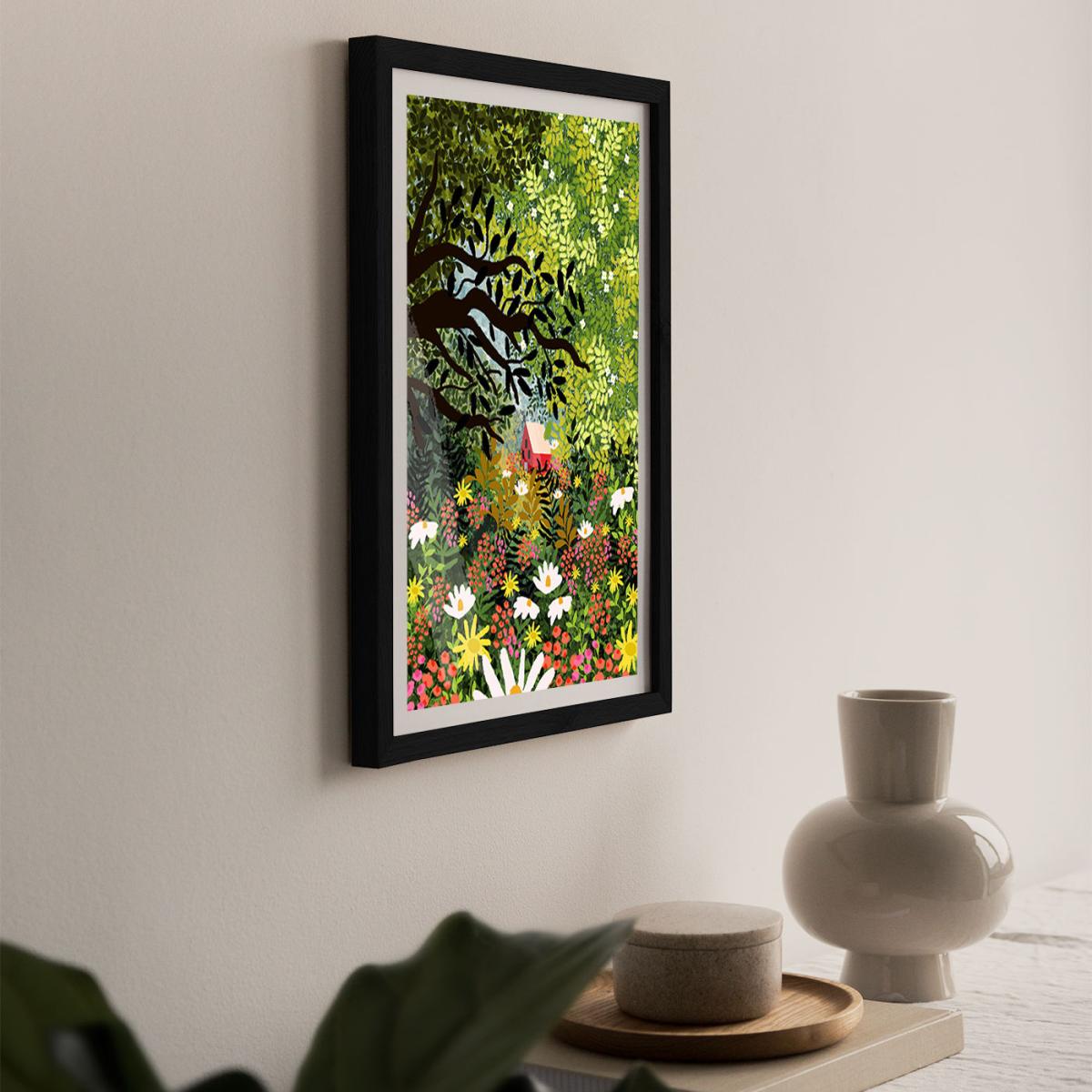 My Dream House Art Print Black Frame – image 8