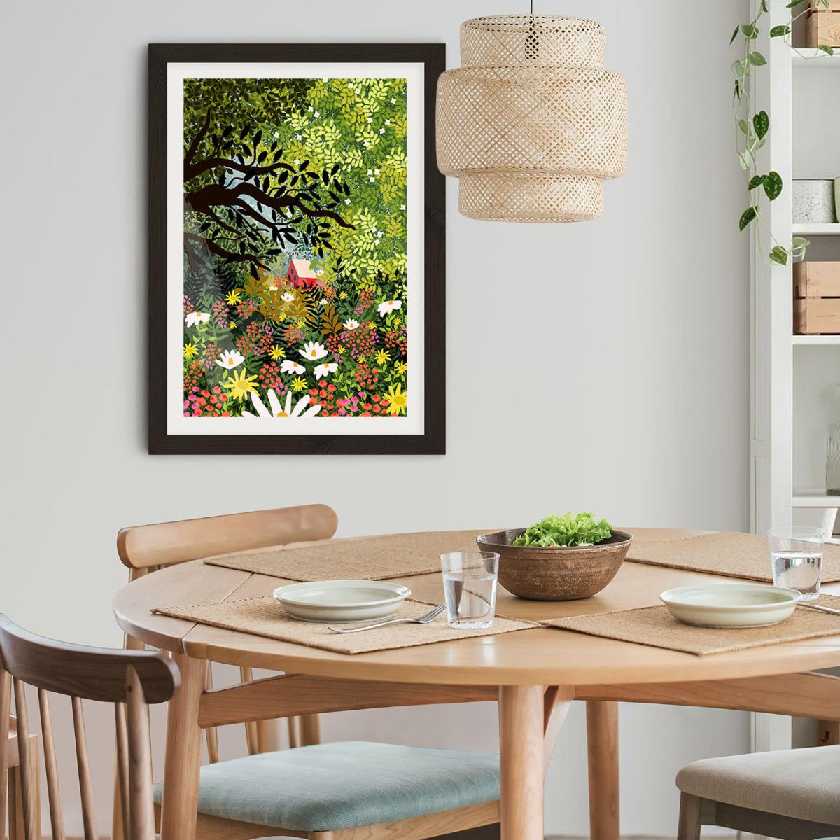 My Dream House Art Print Black Frame – image 9