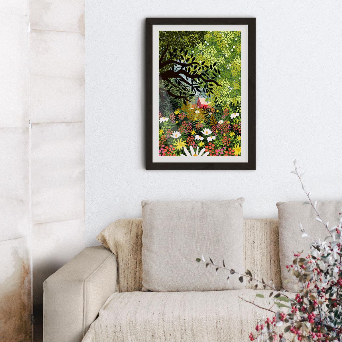 My Dream House Art Print Black Frame – image 10