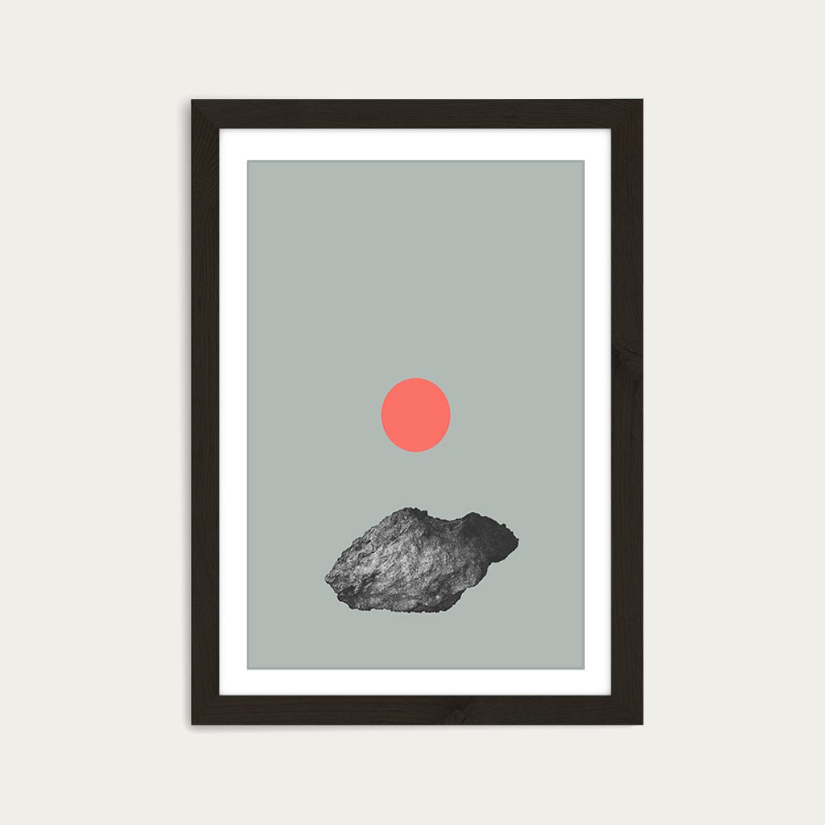 Introspection Art Print Black Frame – image 1