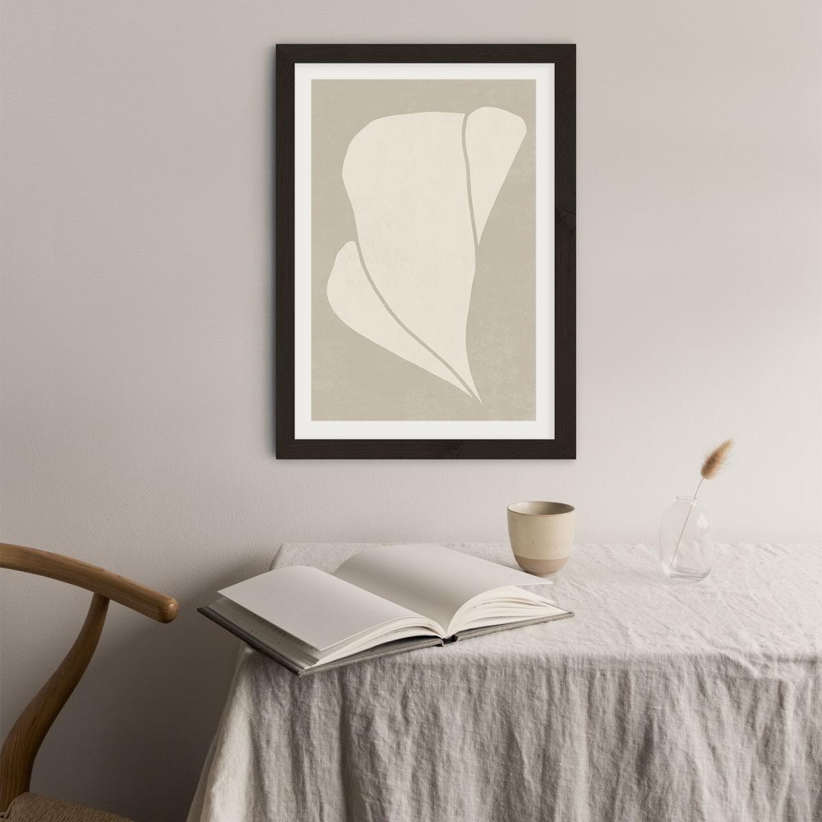 Twined 03 Sand Art Print Black Frame – image 2