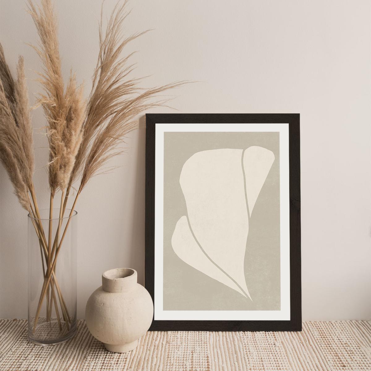 Twined 03 Sand Art Print Black Frame – image 5