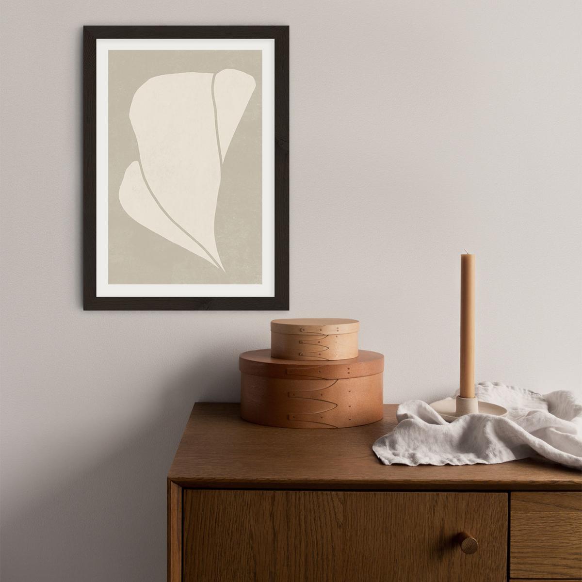 Twined 03 Sand Art Print Black Frame – image 10