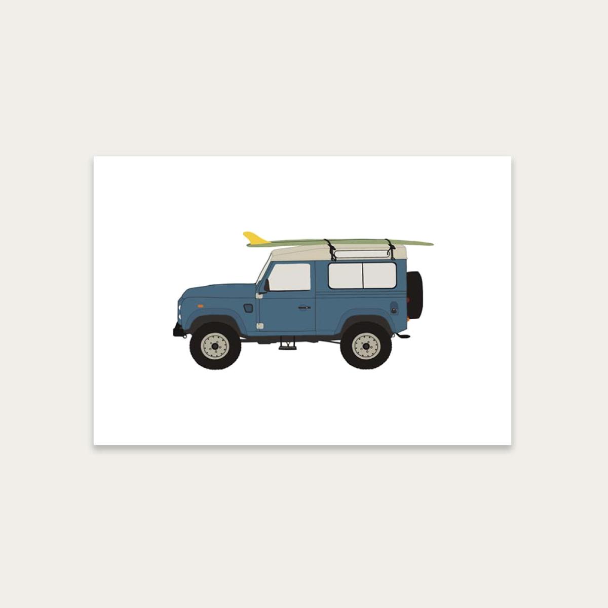 Landy Art Print Unframed
