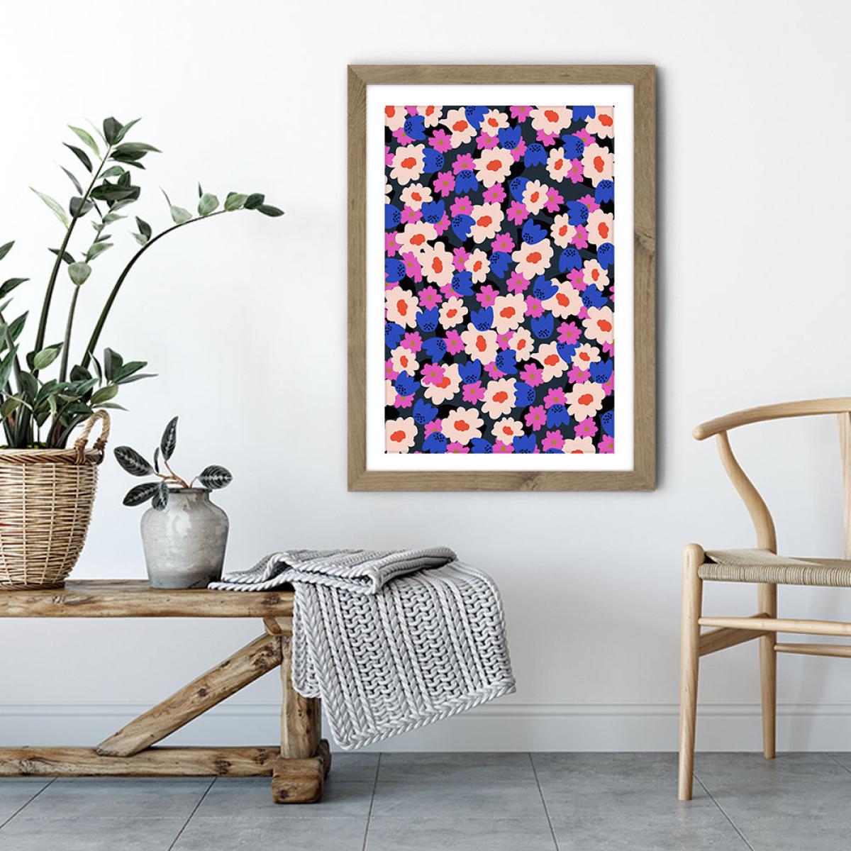Keep Going You're Getting There Art Print Oak Frame – image 4