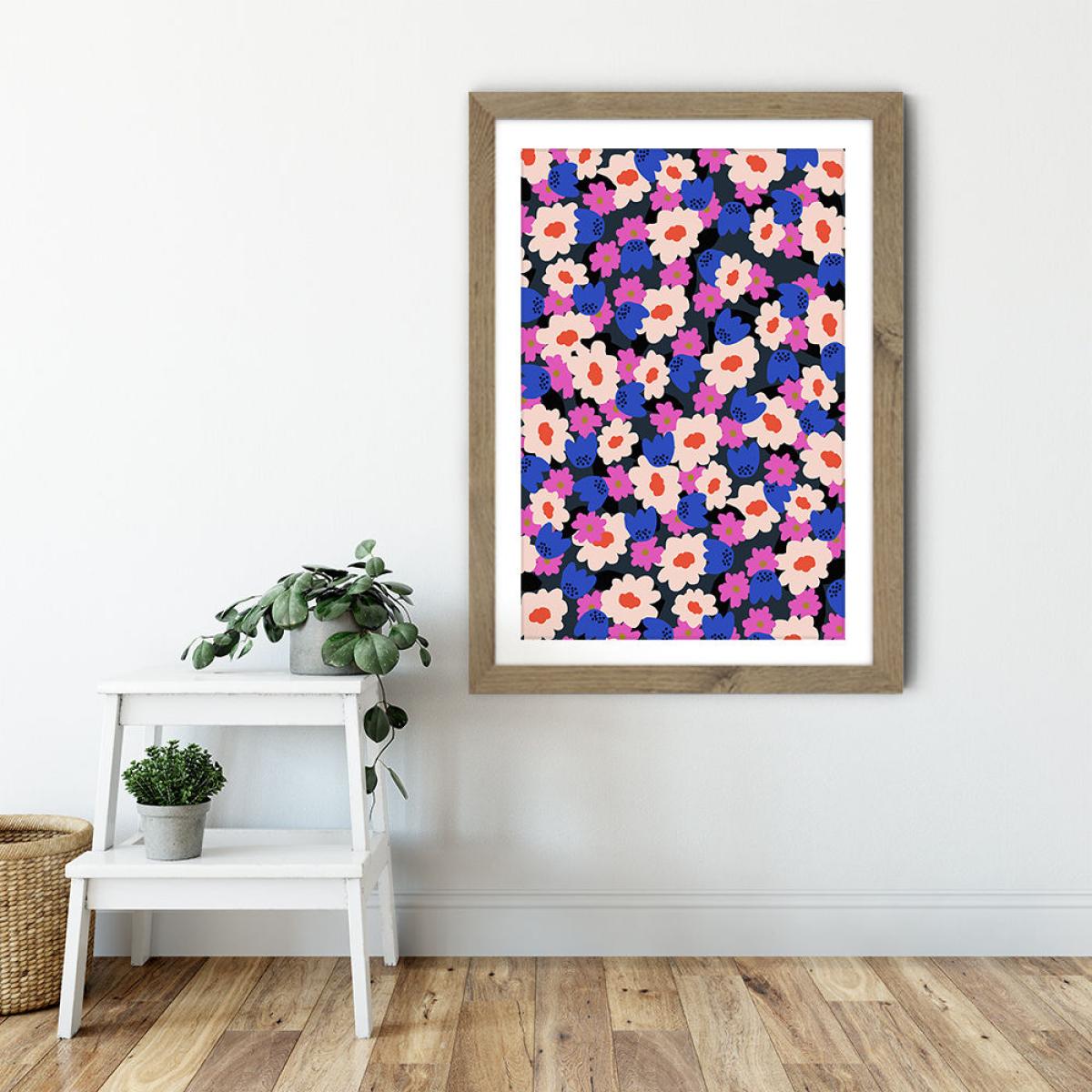 Keep Going You're Getting There Art Print Oak Frame – image 5