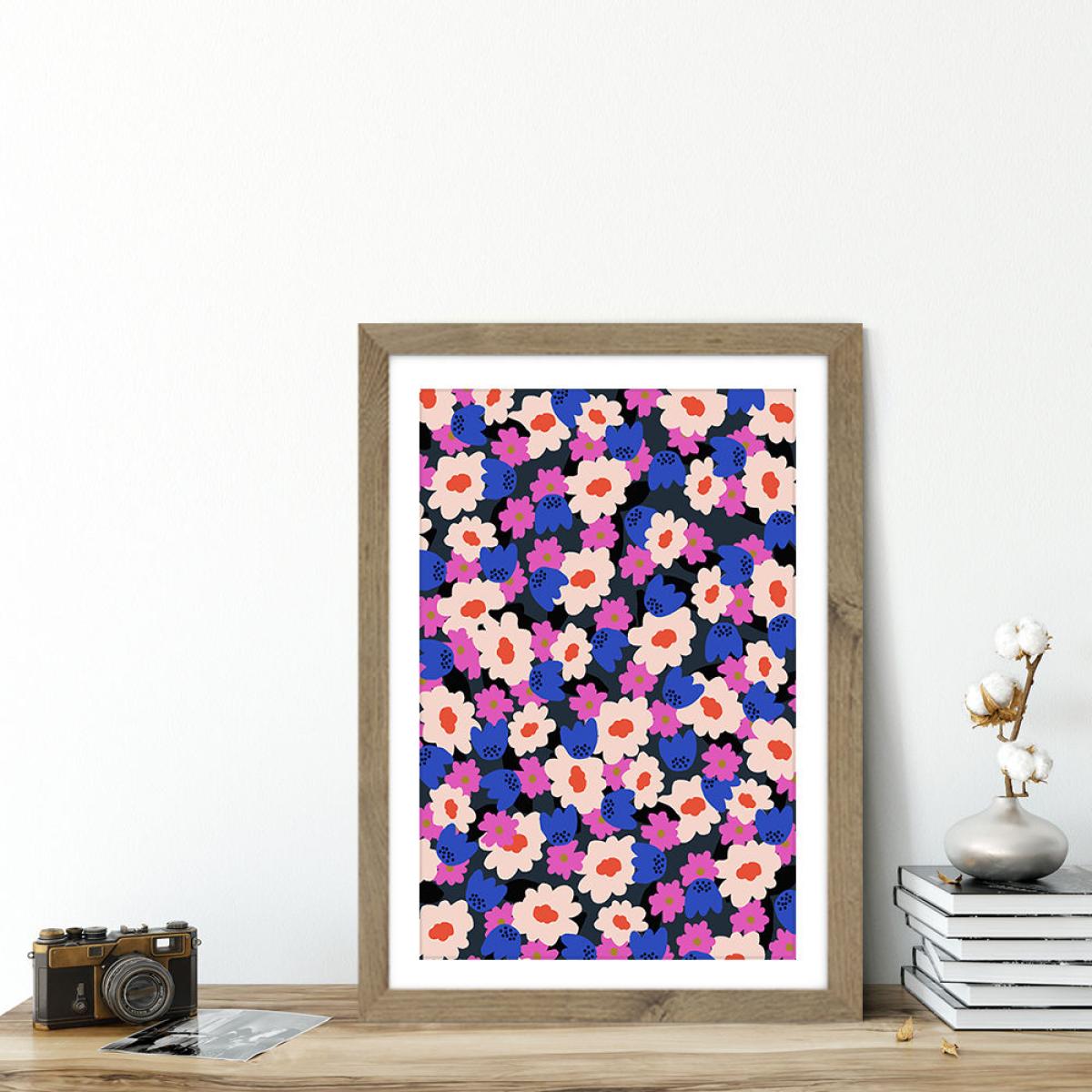Keep Going You're Getting There Art Print Oak Frame – image 6