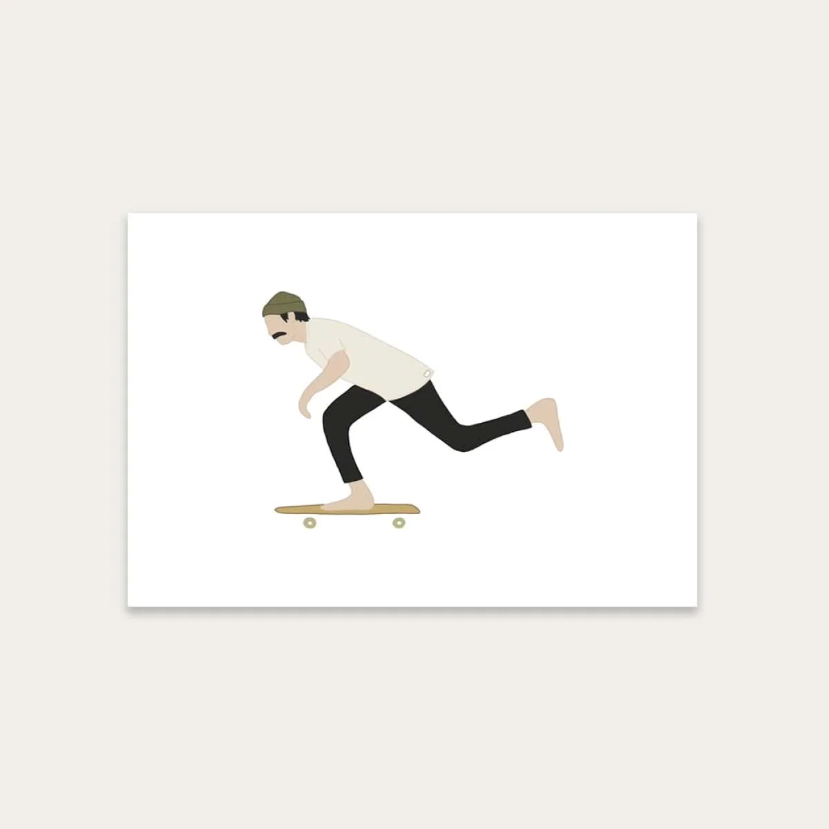 Push Art Print Unframed