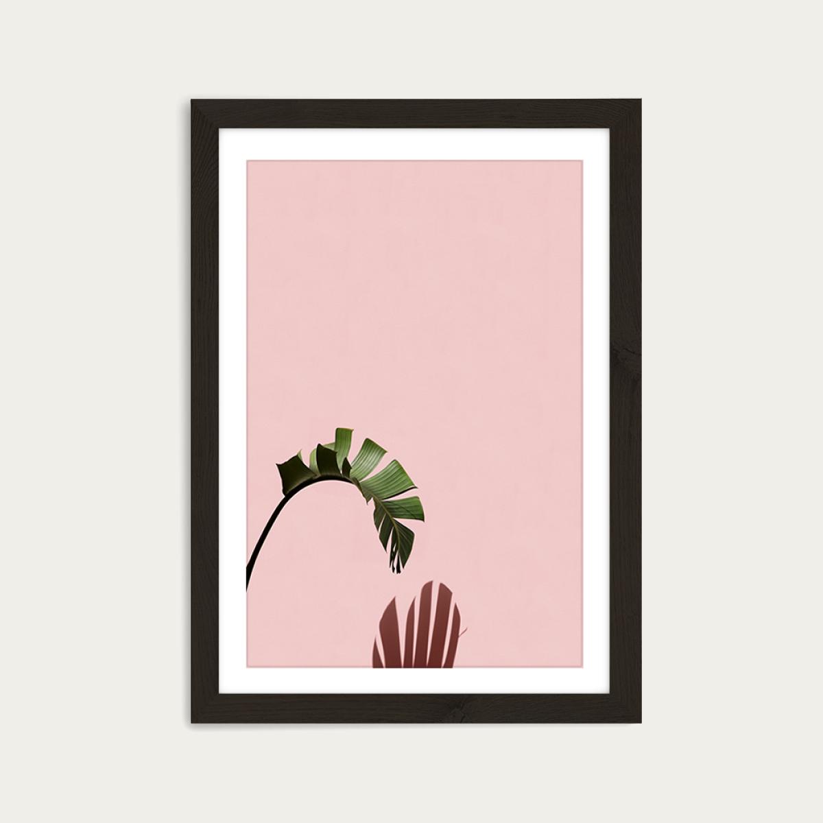 Hanging Out Art Print Black Frame – image 1