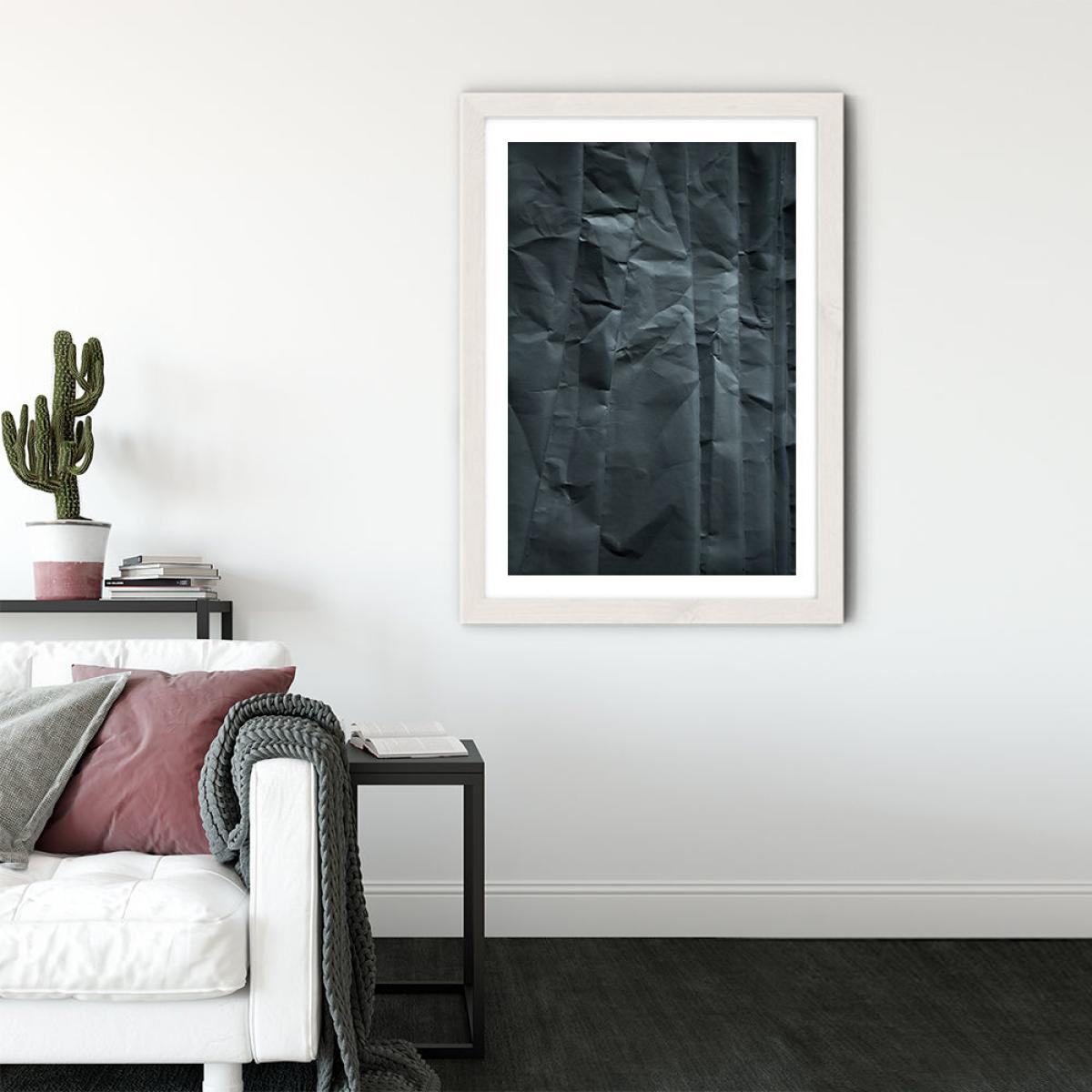 Paper Forest Art Print White Frame – image 3