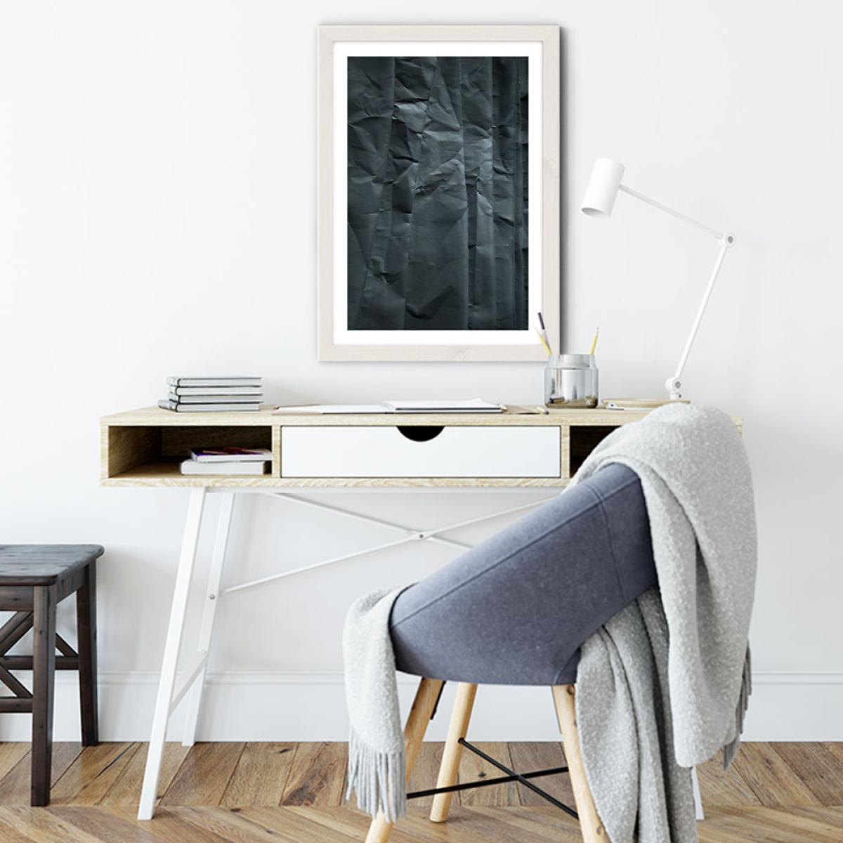 Paper Forest Art Print White Frame – image 4