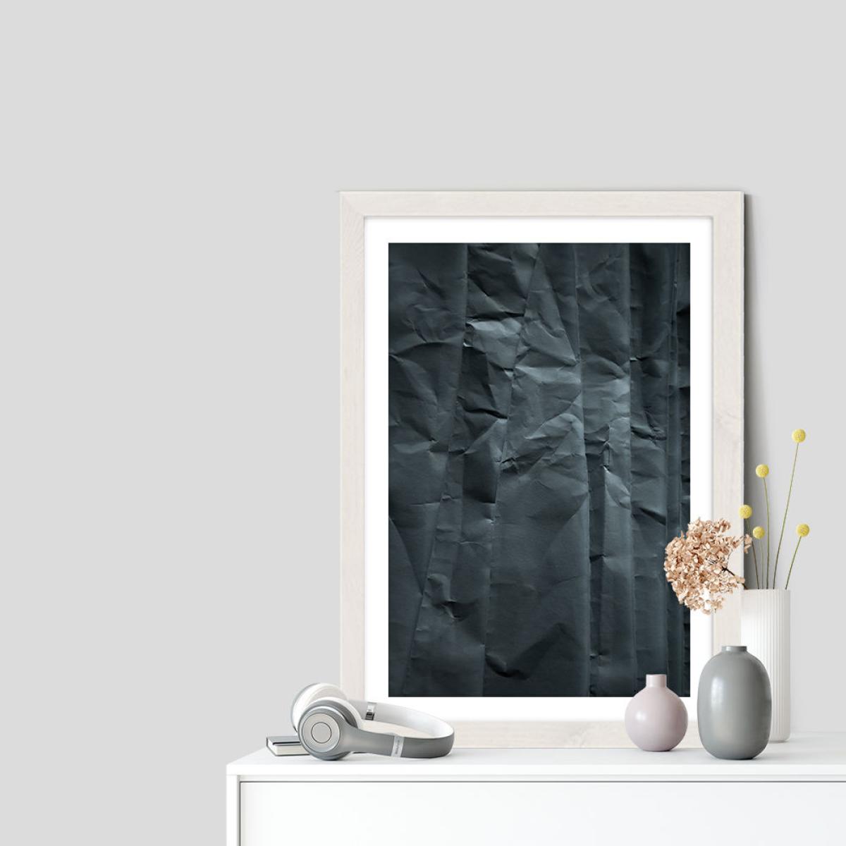 Paper Forest Art Print White Frame – image 7