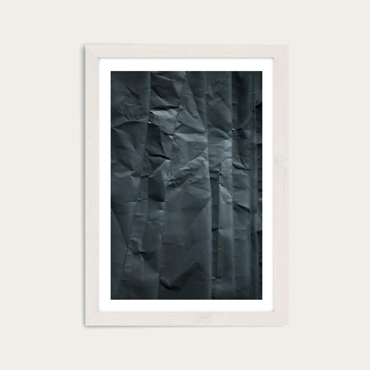 Paper Forest Art Print White Frame – image 1