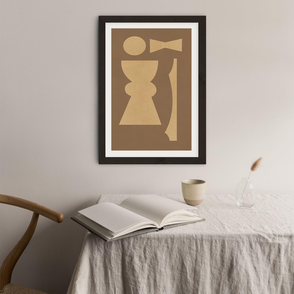 Totem 001 Art Print Black Frame – image 3