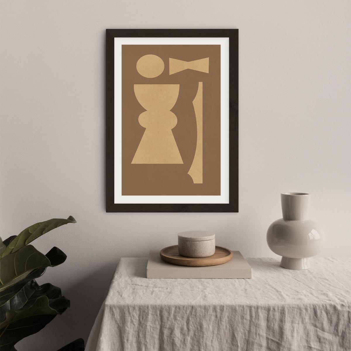 Totem 001 Art Print Black Frame – image 4