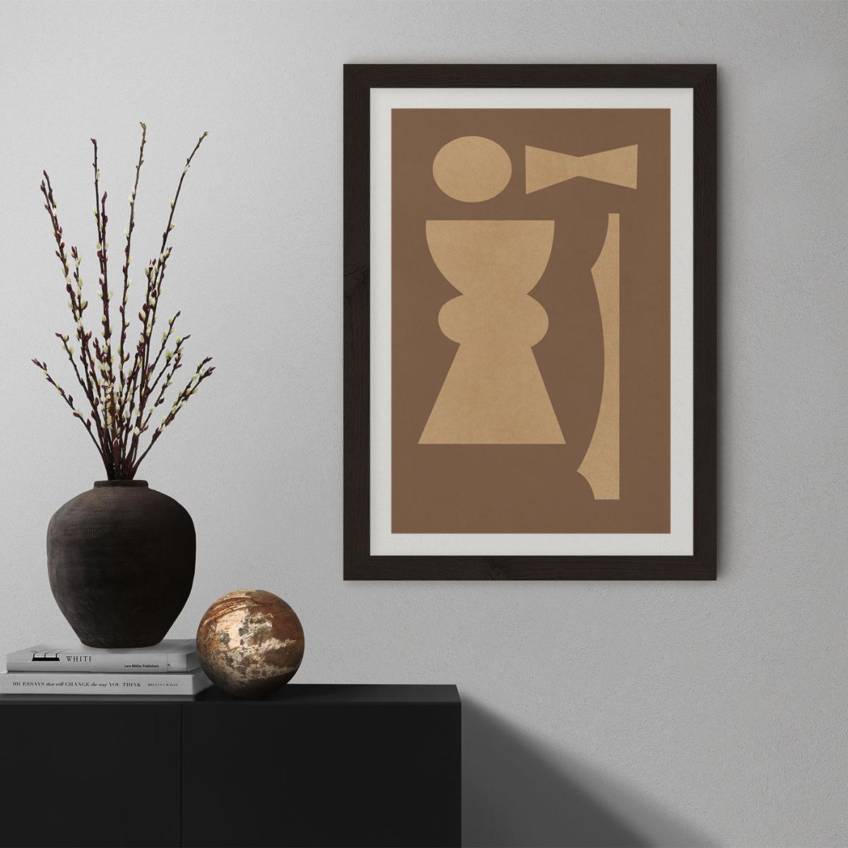 Totem 001 Art Print Black Frame – image 7