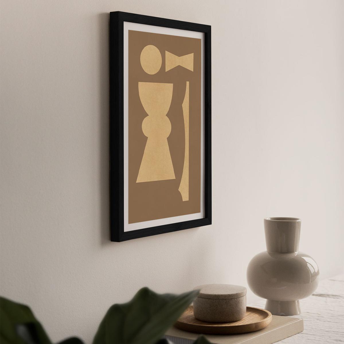 Totem 001 Art Print Black Frame – image 8